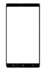 Replacement Front Glass For Panasonic P100 Grey By - Maxbhi.com