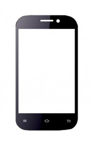 Replacement Front Glass For Iball Andi 3.5kke White By - Maxbhi.com