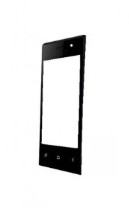 Replacement Front Glass For Zen Ultrafone 109 Black By - Maxbhi.com