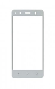 Replacement Front Glass For Bq Aquaris M4.5 White By - Maxbhi.com