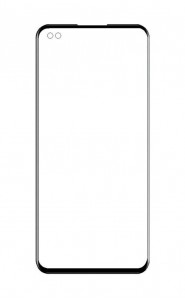 Touch Screen Digitizer For Realme X50 Pro Player Edition Black By - Maxbhi Com