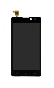 Lcd With Touch Screen For Archos 50 Neon Black By - Maxbhi.com