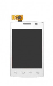 Lcd With Touch Screen For Lg Optimus L1 Dual E420 White By - Maxbhi.com