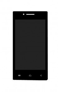 Lcd With Touch Screen For Zen Ultrafone 108 White By - Maxbhi.com