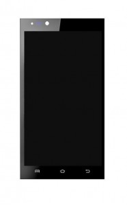 Lcd With Touch Screen For Micromax Canvas Fire 4g Black By - Maxbhi.com