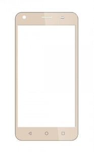 Touch Screen Digitizer For Ziox Quiq Flash 4g Gold By - Maxbhi.com