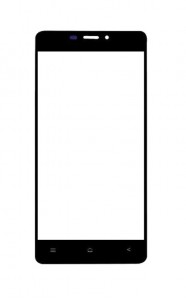 Replacement Front Glass For Gionee Elife S5.1 Black By - Maxbhi.com