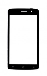 Replacement Front Glass For Vivo Y22 Black By - Maxbhi.com