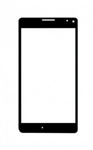Replacement Front Glass For Microsoft Lumia 950 Xl Dual Sim Black By - Maxbhi.com