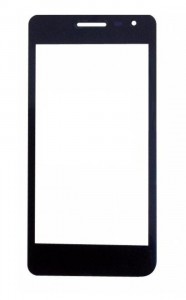Replacement Front Glass For Spice Mi495 Stellar Virtuoso Black By - Maxbhi.com