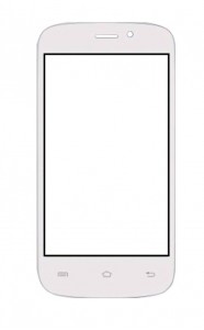 Replacement Front Glass For Iball Andi 3.5f Grabit White By - Maxbhi.com