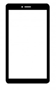 Replacement Front Glass For Iball Slide 3g Q45i Black By - Maxbhi.com