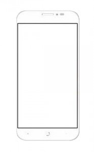 Replacement Front Glass For Lephone W11 Gold By - Maxbhi.com