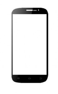 Replacement Front Glass For Zen Ultrafone Amaze 701 Fhd White By - Maxbhi.com