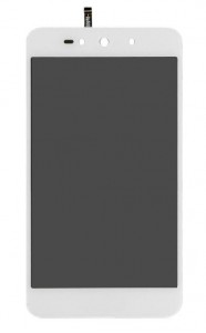Lcd With Touch Screen For Blu Grand M White By - Maxbhi.com