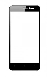 Replacement Front Glass For Rage Freedom 4.5 Champagne By - Maxbhi.com