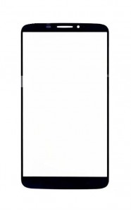 Replacement Front Glass For Alcatel One Touch Hero 8gb Black By - Maxbhi.com