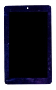 Lcd With Touch Screen For Micromax Funbook 3g P600 Black By - Maxbhi Com