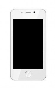 Lcd With Touch Screen For Adcom Ikon 4 White By - Maxbhi.com
