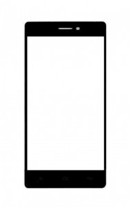 Replacement Front Glass For Gionee M2 Black By - Maxbhi.com