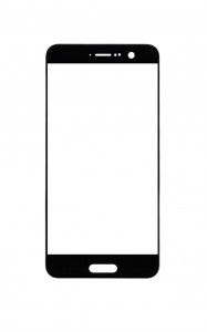 Replacement Front Glass For Htc U Play Black By - Maxbhi.com