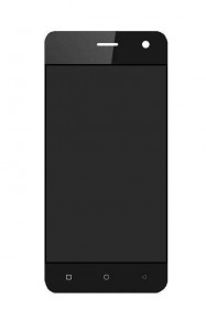 Lcd With Touch Screen For Intex Aqua A4 Plus Black By - Maxbhi.com