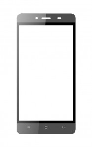 Replacement Front Glass For Relaxx Z13 Black By - Maxbhi.com
