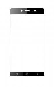 Replacement Front Glass For Relaxx Z11 Black By - Maxbhi.com