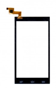 Touch Screen Digitizer For Micromax Canvas Fire 3 Q375 White By - Maxbhi Com