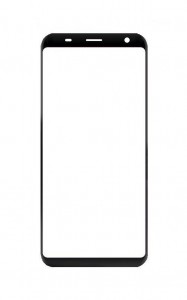 Replacement Front Glass For Blu C6 2020 White By - Maxbhi Com