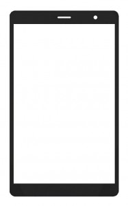 Replacement Front Glass For Iball Itab Bizniz Mini Black By - Maxbhi Com