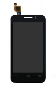 Lcd With Touch Screen For Vodafone 785 Black By - Maxbhi.com