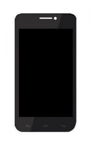 Lcd With Touch Screen For Lava Iris 408e Silver By - Maxbhi.com