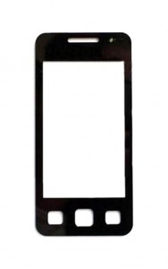 Replacement Front Glass For Samsung C6712 Star Ii Duos Black By - Maxbhi.com