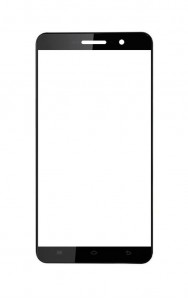 Replacement Front Glass For Pomp C6s Black By - Maxbhi.com