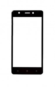Replacement Front Glass For Blackview A8 Max Grey By - Maxbhi.com