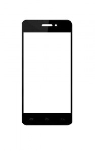Replacement Front Glass For Viaan Empower Black By - Maxbhi.com