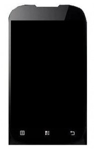 Lcd With Touch Screen For Celkon C7060 Black By - Maxbhi Com