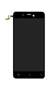 Lcd With Touch Screen For Lava Iris Pro 20 Black By - Maxbhi.com