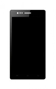 Lcd With Touch Screen For Intex Aqua 4.5e Black By - Maxbhi.com