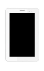 Lcd With Touch Screen For Lava Etab Ivory White By - Maxbhi.com