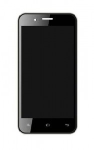 Lcd With Touch Screen For Celkon Q4g Black By - Maxbhi.com