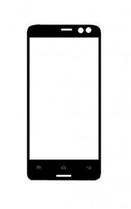 Replacement Front Glass For Infocus M535 Plus Black By - Maxbhi.com