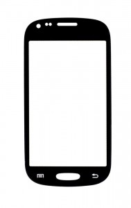 Replacement Front Glass For Samsung Galaxy Light Sght399 White By - Maxbhi.com