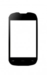Replacement Front Glass For Karbonn K62 Plus White By - Maxbhi.com