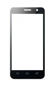 Replacement Front Glass For Zte Blade Q Plus Black By - Maxbhi.com