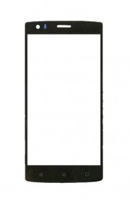 Replacement Front Glass For Fly Fs502 Cirrus 1 Black By - Maxbhi.com