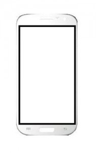 Replacement Front Glass For Blu B309a White By - Maxbhi.com