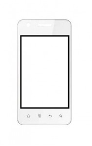 Replacement Front Glass For Richtel A11 Black By - Maxbhi.com