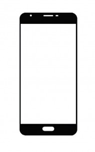 Replacement Front Glass For Thl Knight 1 Black By - Maxbhi.com